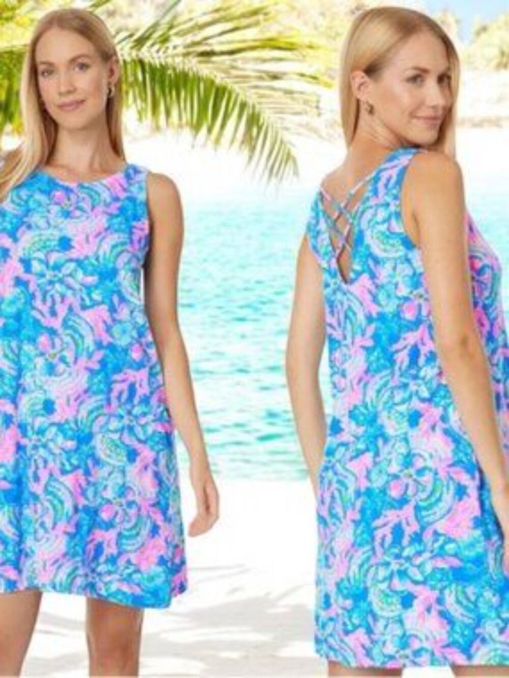 Lilly Pulitzer Kristen Dress All Together Now Size S